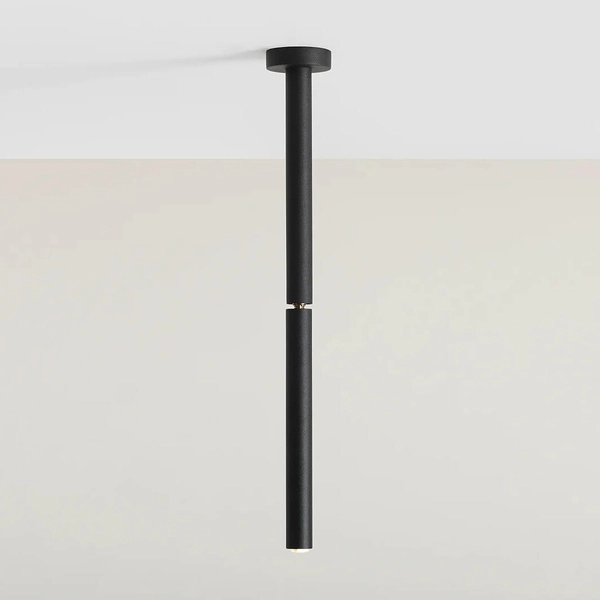 Regulowana lampa sufitowa Stick 1084PL_G1_S Aldex tuba czarny