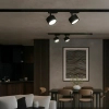 Minimalistyczna lampa szynowa 3-fazowa Cyklop Track ML2131 czarny
