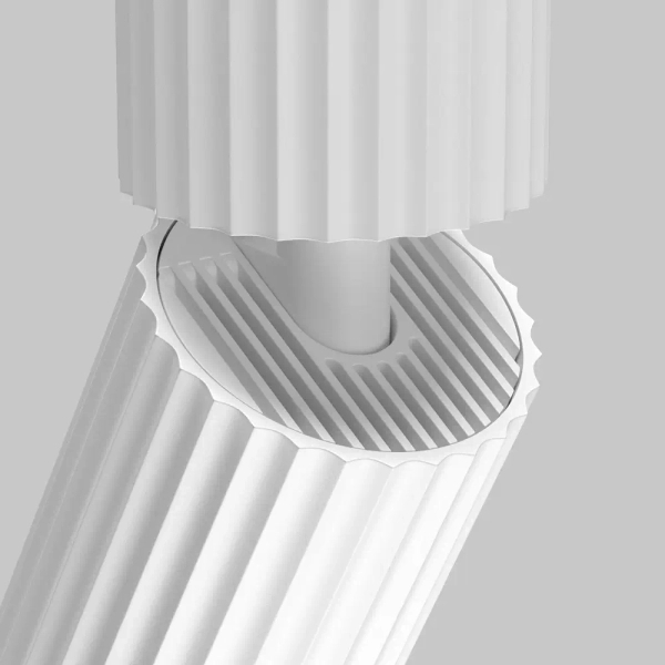 Regulowana lampka sufitowa Calipso C108CL-01-GU10-W biała