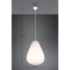 Jadalniana lampa wisząca JANINE R36241001 nad stół materiałowa biały