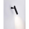 Ścienny cylinder ledowy PONVELA LE45542 LED 6W 3000K czarna