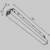 Zasilacz do systemu magnetycznego Radity TRX034DR4-100B-1 LED 100W czarny