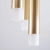 Lampa sufitowa metalowa Glam 326645 na korytarz czarna złota