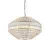 Wisząca lampa glamour L&-199155 crystal srebrny przezroczysty
