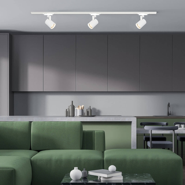 Lampa do szyn jednofazowych Volf ML0673 Milagro do salonu biały