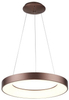 Lampa ledowa wisząca Santana AZ5011 80W 3000-6500K ring brązowy