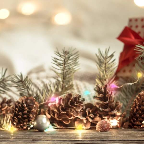 Łańcuch świąteczny girlanda 324405 LED 10W RGB USB z pilotem przezroczysty