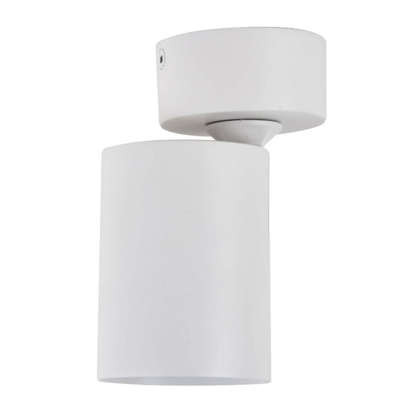 Spot LAMPA sufitowa SNOW LP-731/1W WH Light Prestige regulowana OPRAWA reflektorek metalowa tuba biała