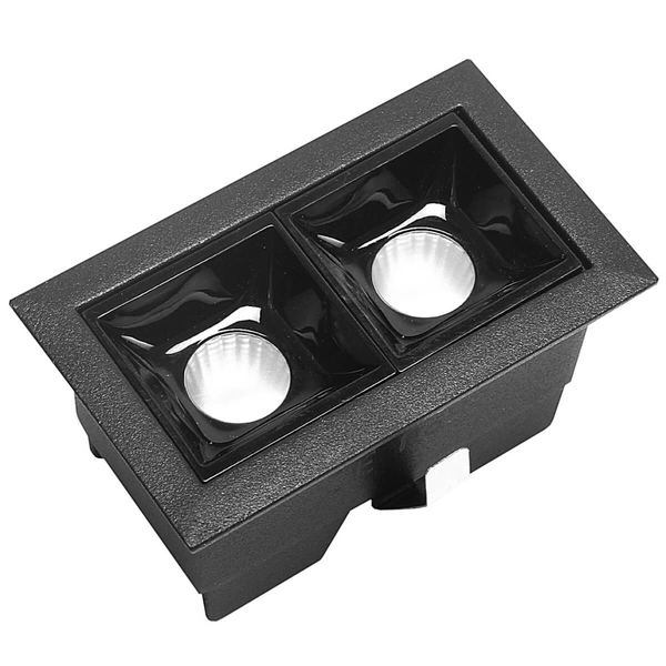 Oprawa sufitowa liniowa 580 Domeno LED 4W 3000K podtynkowa czarna