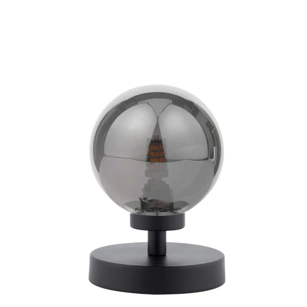 Loftowa lampa stołowa Esben ESB4122-01 przydymiona czarna