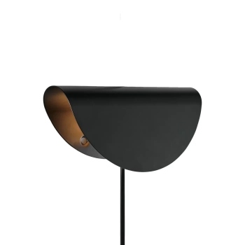 Sypialniana lampa ścienna metalowa Model 2412401003 czarny