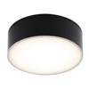 Natynkowa LAMPA sufitowa TOTTORI IL 8056 Shilo okrągła OPRAWA do łazienki LED 10W 3000K IP44 metalowa czarna