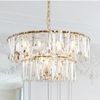 Regulowana lampa wisząca Puntes MOD043PL-12G crystal przeźroczysta