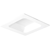 Wpuszczana LAMPA sufitowa ROSI SQUARE DG-203S/WK-WW Italux metalowa OPRAWA kwadratowa LED 20W 3000K wpust IP44 biały
