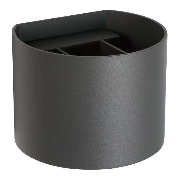 Kinkiet ścienny tuba XIO 09218/04/36 Lucide do gabinetu szary