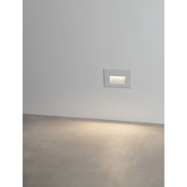 Wpustowa lampa ścienna CENDILO LE75321 LED 4W 3000K IP65 biała