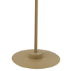 Salonowa lampa stojąca VELVET metalowa podłogowa złota biała
