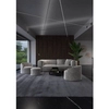 Ścienno-sufitowa liniowa oprawa SURIKA 6024 Shilo LED 63W 3000K czarna