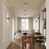Lampa sufitowa spot AURA mocca SL.1807 ryflowana 1xGx53