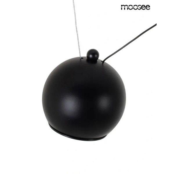 Wisząca lampa pająk OCTO czarna MSE1501100491 3xLED 30W 3000K kulista