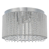 Sufitowa lampa kryształowa Galina 81980 okrągła glamour chrom przezroczysty
