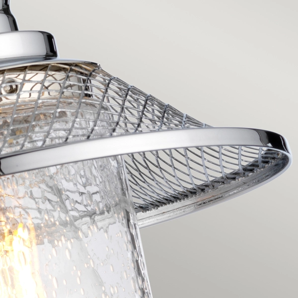 Kinkiet ścienny vintage QN-RIGBY1-BATH-PC IP44 chrom