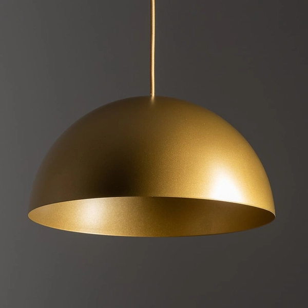 Kopułowa lampa wisząca Hemisphere Super 10616 Nowodvorski do salonu złota