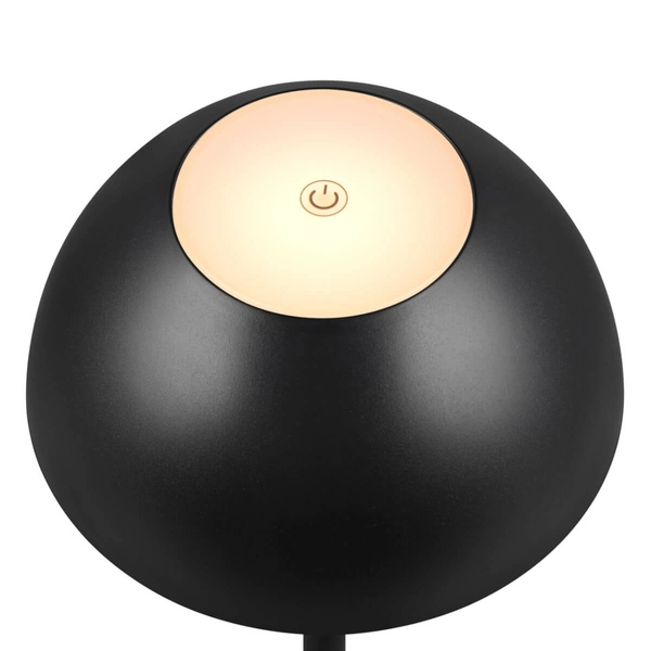 Metalowa lampa stołowa Ricardo R54106132 LED 2W 3000K IP54 czarna