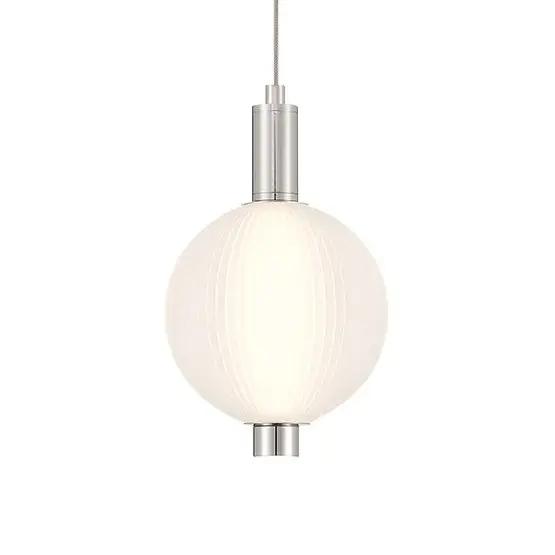 Pojedyncza lampa wisząca Palmas QN-PALMAS-1MP-PN LED 12W 3000K biała