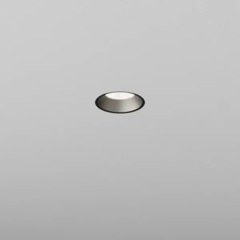 Wpuszczana lampa sufitowa oczko czarne PUTT LED 4,5W 3000K na korytarz 38014-M930-WB-00-12