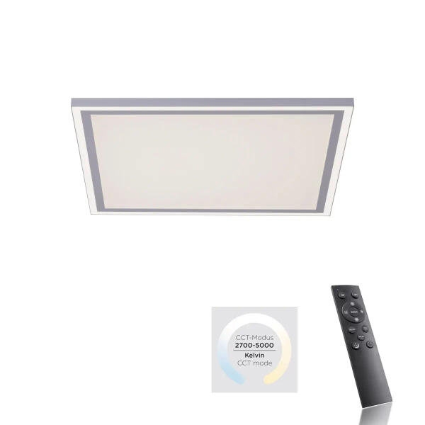 Lampa sufitowa z pilotem EDGING biała 14851-16 1xLED 50W 2700-5000K zmienna barwa