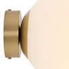 Modernistyczny kinkiet BALL 1076C40_M Aldex ball mosiądz