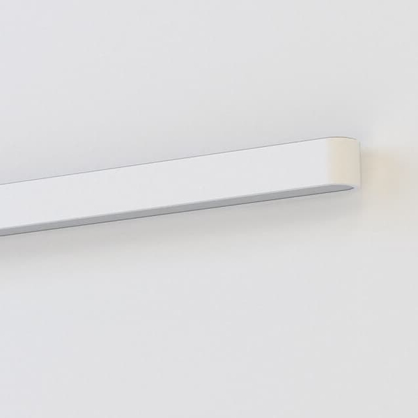 Podłużna lampa ścienna Soft Wall 7548 Nowodvorski belka metalowa biała