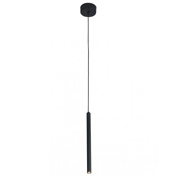 Wisząca lampa podłużna 17009 LED 3W 2700K do jadalni tuba czarny