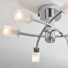 Metalowa lampa sufitowa Havana 146-6CH chrom przezroczysty