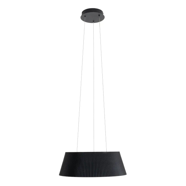 Lampa wisząca FABIO P0672 czarna LED 12W 3000K nad stół