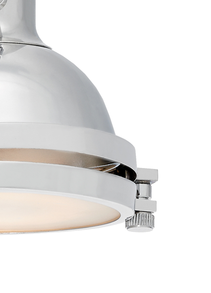 Kinkiet LAMPA ścienna NAUTILIUS 20483103 Kaspa metalowa OPRAWA reflektorek loft chrom