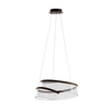 Lampa wisząca Rustin PND-58728-45W-3K Italux LED 45W 3000K kawowy przezroczysty