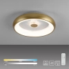 Lampa sufitowa na pilot VERTIGO mosiądz 14384-60 1xLED 29W 2700-5000K okrągła