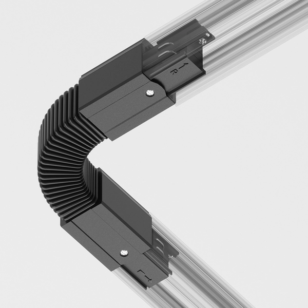 Złączka elastyczna do 3-faz systemu szynowego Trinity TRA005CF-31B Maytoni czarna