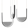 Loftowa lampa wisząca 23168 LED 54W 3000-4000K do salonu czarny