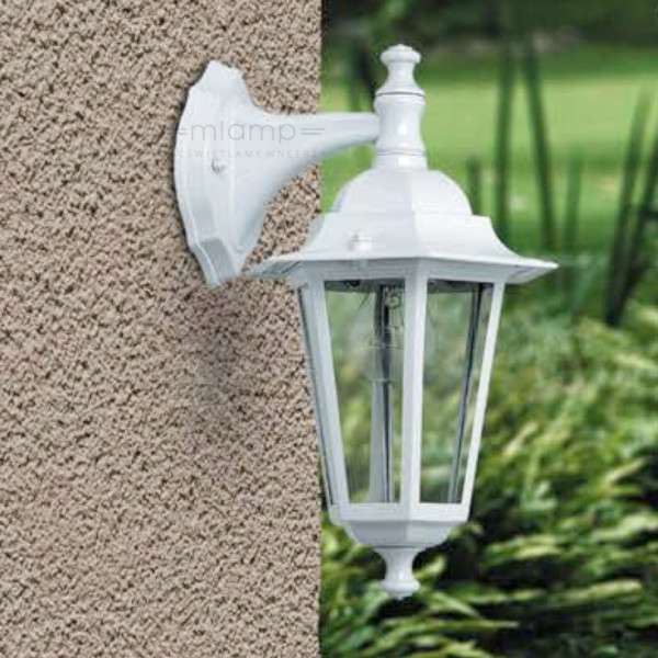 Zewnętrzna LAMPA ścienna VELENCE 8201 Rabalux KINKIET ogrodowy OPRAWA elewacyjna klasyczna retro outdoor IP43 biała