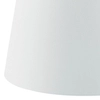 Salonowy klosz do lampy Cezanne CEZ162 Dar Lighting okrągły biały
