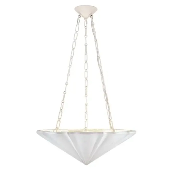 Wisząca lampa nad wyspę Martine QN-MARTINE-P-WHT na łańcuchu biały