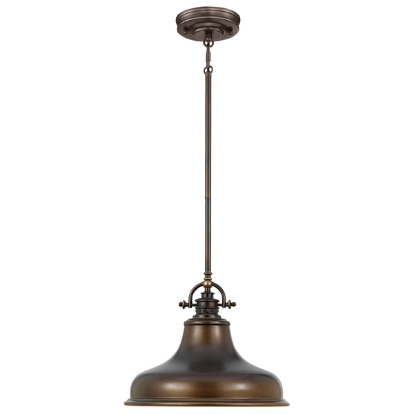 Kuchenna lampa wisząca QZ-EMERY-P-M-PN metalowa brąz