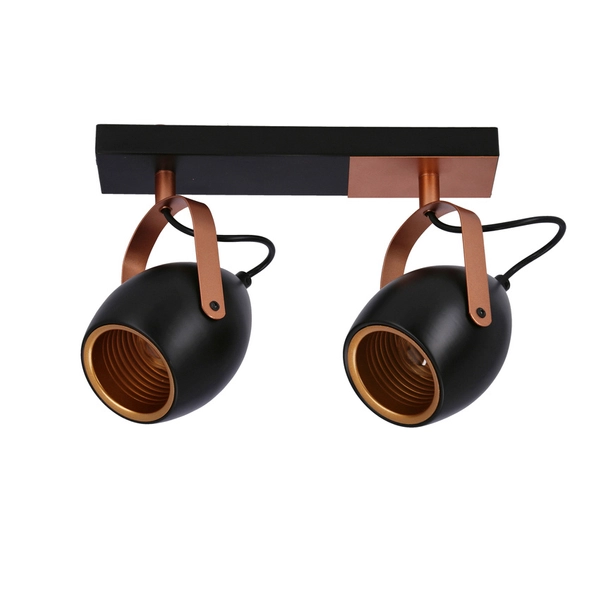 Lampa sufitowa z regulacją Anica 92-81797 Candellux czarna miedziana