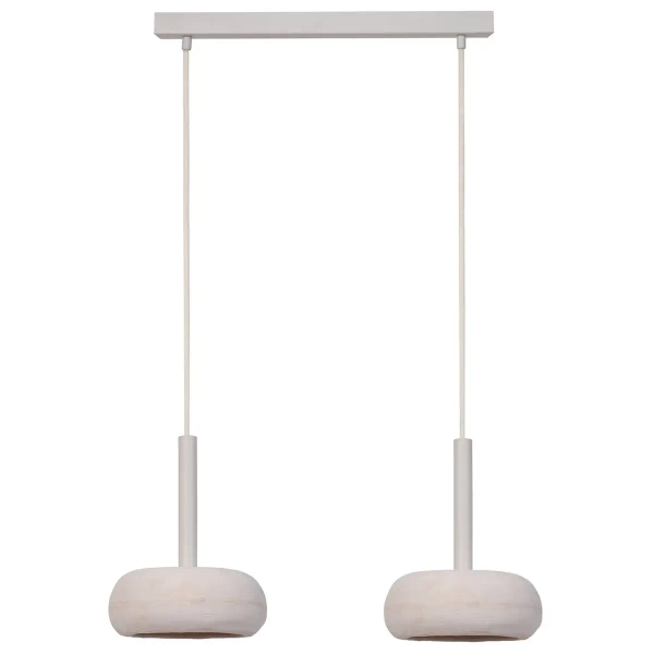 Lampa zwisająca nad stół Otto 2 41402 kule do jadalni beżowe