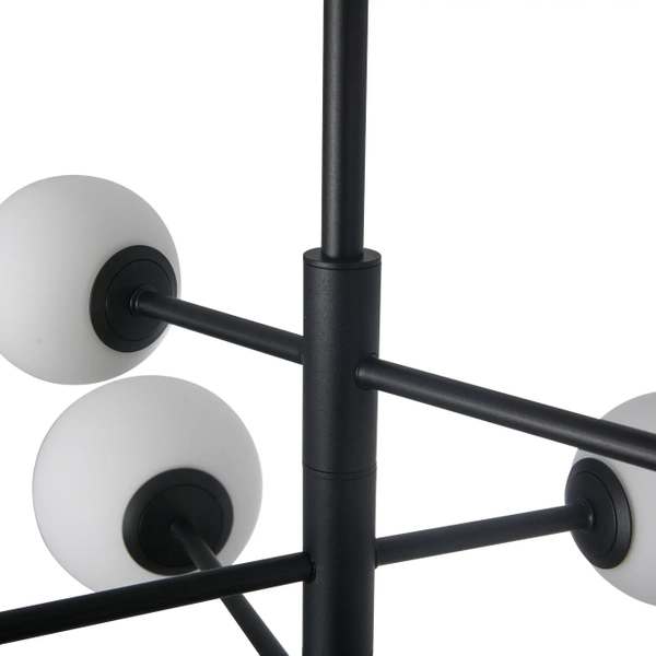 Lampa sufitowa molekułowa Bolti PLC0103-BK Yaskr biała czarna