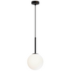 Kulista lampa wisząca Basic Form MOD321PL-01B kula ball czarna