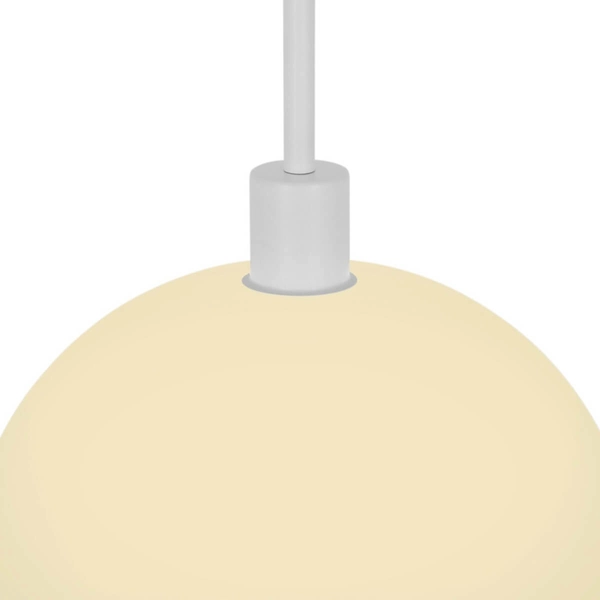 Wisząca lampa kopułowa nad stół Ellen 2312003001 do jadalni biały